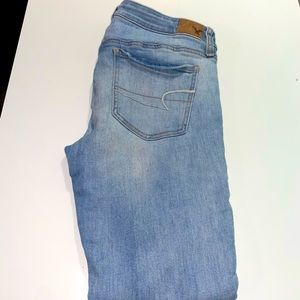 American Eagle Jegging Light Wash